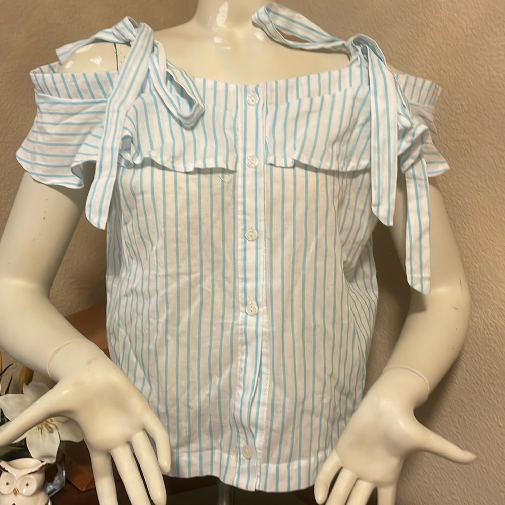 New Light Blue Top